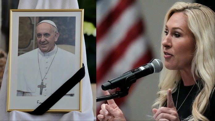 „Zlo bolo porazené,“ napísala Trumpova obľúbená kongresmanka po smrti pápeža Františka