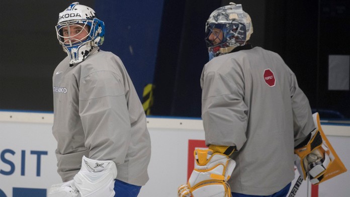 Marek Ďaloga počas na tréningu. 