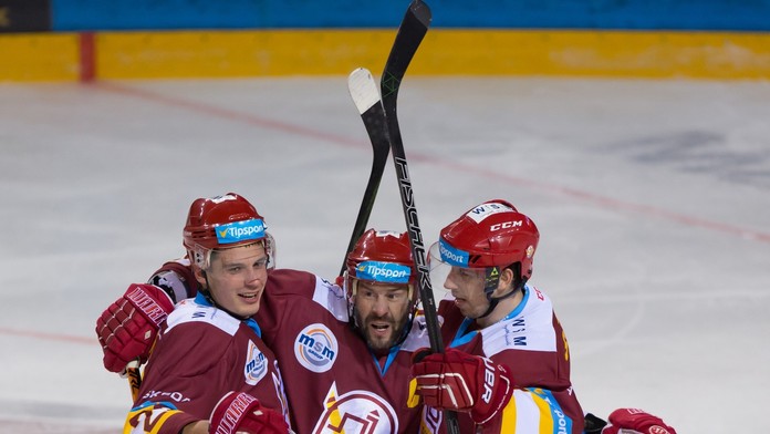 Radosť hráčov Trenčínu.