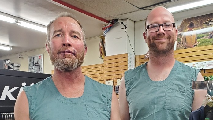 Muž zverejnil hrozivo vyzerajúcu fotku.