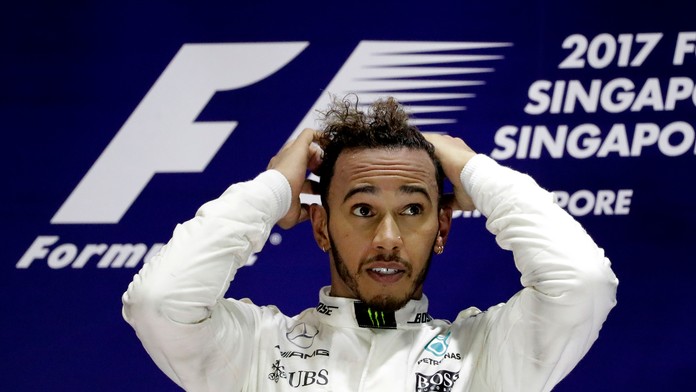 Lewis Hamilton.