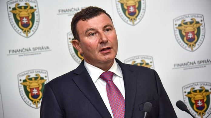 Prezident finančnej správy František Imrecze. 
