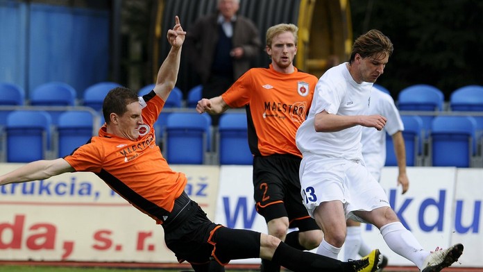 Ján Maslo (vľavo) na archívnej snímke.