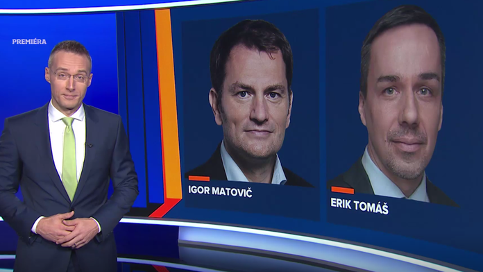 Na telo s Tomášom a Matovičom.