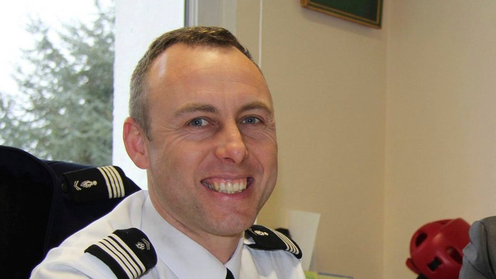 Arnaud Beltram, zosnulý policajt. 