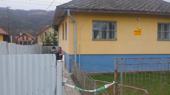 Pošta v Pečovskej Novej Vsi.