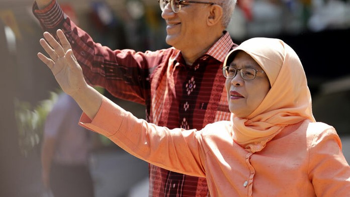 Prezidentka Singapuru Halimah Yacobová