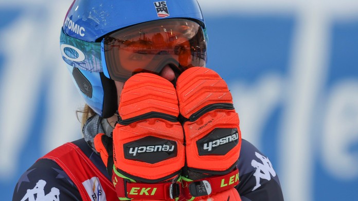 Hororové chvíle pre Shiffrinovú. Jej priateľa odvážal zo svahu záchranný vrtuľník