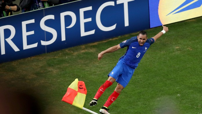 Dimitri Payet počas ME vo Francúzsku.