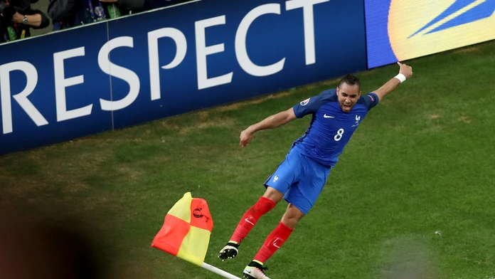 Dimitri Payet počas ME vo Francúzsku.