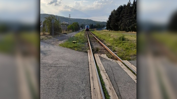 Záber železničnej trate