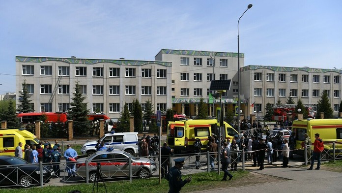 Streľba na škole v ruskom Kazani