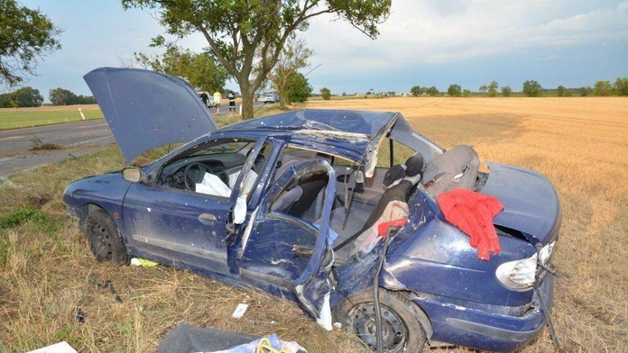 Nehoda pri Kvetoslavove.