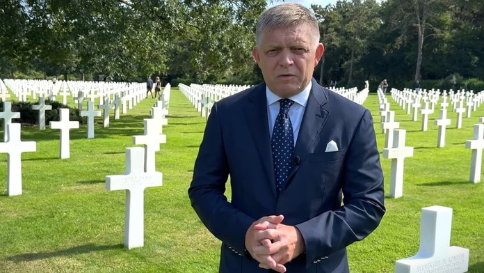 Premiér Robert Fico. 
