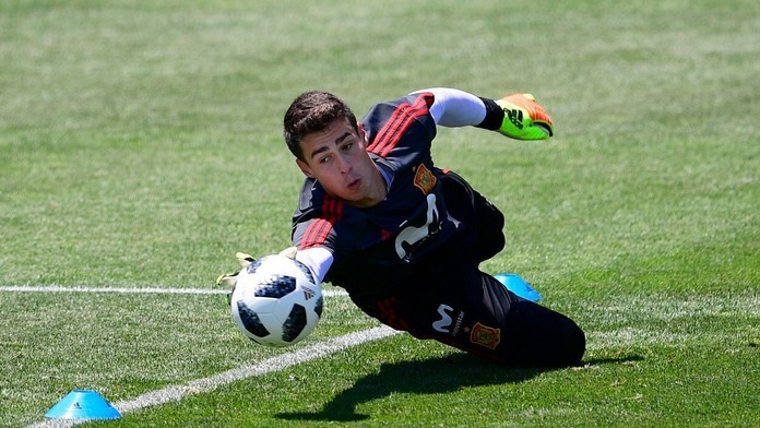 Brankár Athleticu Bilbao Kepa Arrizabalaga.