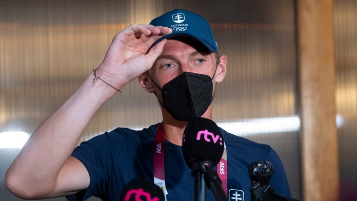 Slovenský tenista Lukáš Klein.