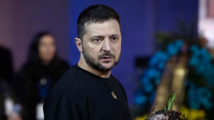 Ukrajinský prezident Volodymyr Zelenskyj.