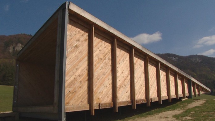 Pyramída na severe Slovenska.