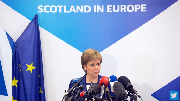 Škótska premiérka Nicola Sturgeonová