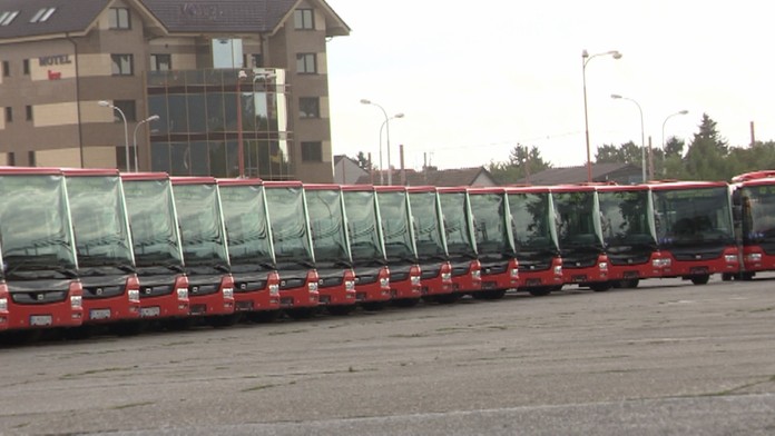 Nové autobusy v Bratislave.