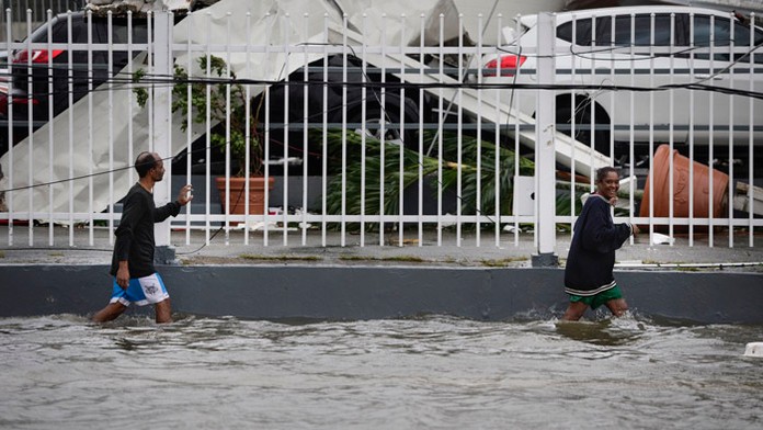 Hurikán Maria udrel v Portoriku.