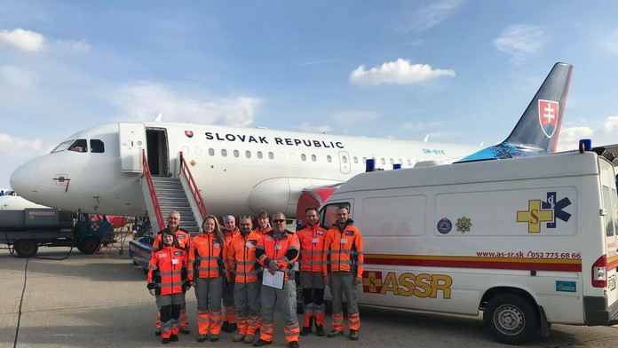 Slovenskí samaritáni na archívnej snímke z roku 2019.