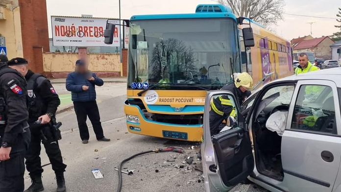 Tragická nehoda v centre Trnavy.