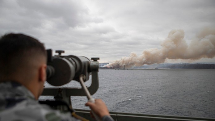 Požiare v Austrálii.