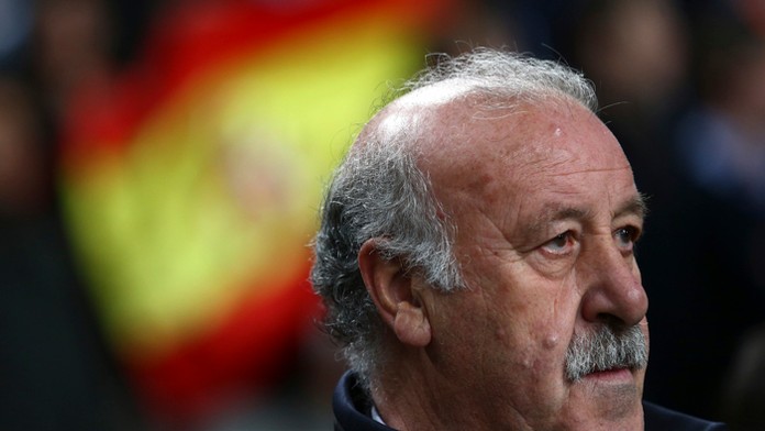 Tréner španielskej futbalovej reprezentácie Vicente del Bosque na archívnej snímke.