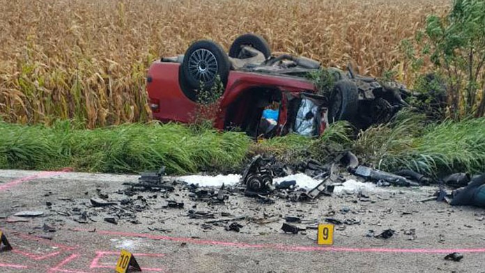 Tragická nehoda pri Livine.