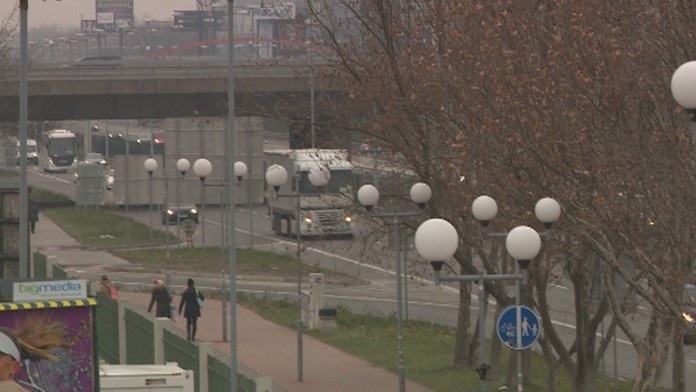 Verejné osvetlenie.