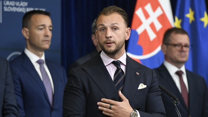 Minister vnútra Matúš Šutaj Eštok.