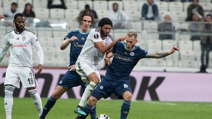 Alpský lyžiar Dave Ryding v cieli slalomu v Levi.