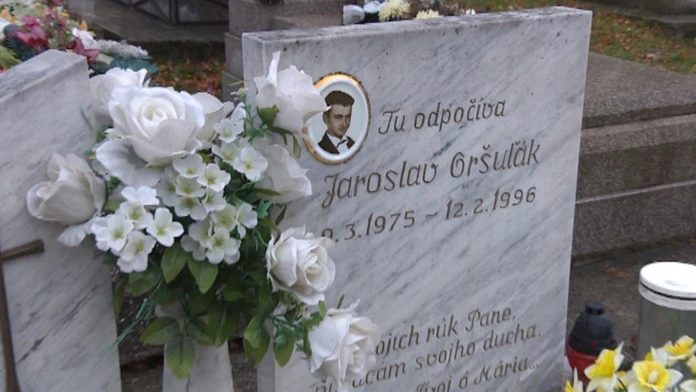 Hrob Jaroslava Oršuľáka.