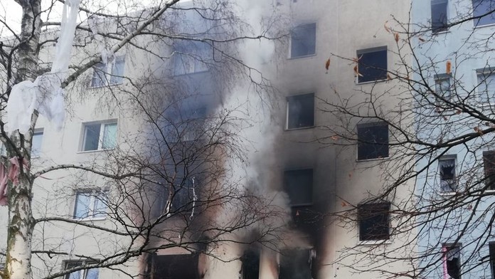 Nehoda na čerpacej stanici.