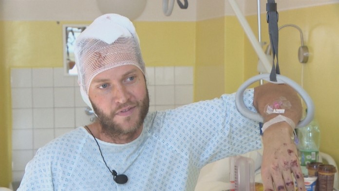 Doráňaný Ondřej prežil krkolomný pád.