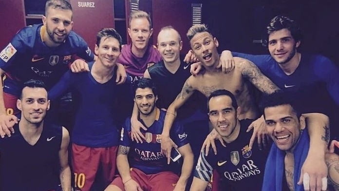 Hráči FC Barcelona