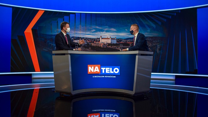 Eduard Heger v Na telo.