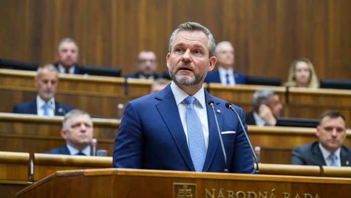 Prezident SR Peter Pellegrini v parlamente