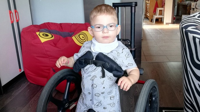 Malý Gabko svet okolo seba takmer nevníma. Pomohol by mu vycvičený pes