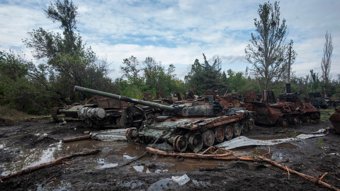 Vojna na Ukrajine, tanky.