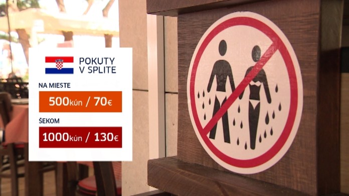 Zákazy v Chorvátsku.