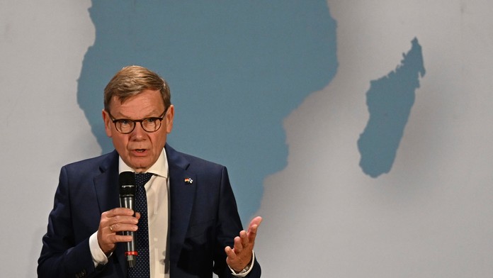 Na snímke nemecký minister zahraničných vecí Johann Wadephul.