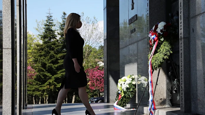 Zuzana Čaputová na Slavíne