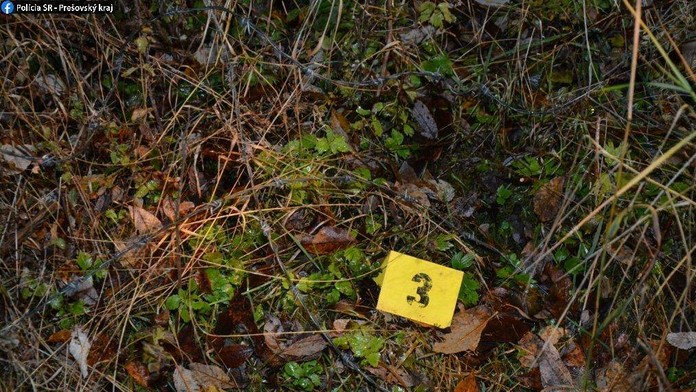 Ostnatný drôt, ktorý v lese zranil motorkára.