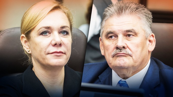 Igor Janckulík, Miroslav Beblavý, Michal Truban, Richard Sulík, Igor Matovič, Andrej Kiska a Boris Kollár