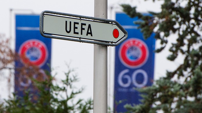 Značka UEFA.