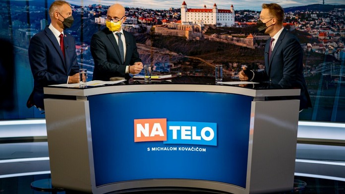 Richard Raši a Branislav Gröhling v relácii Na telo.