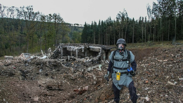 Muničné sklady v obci Vrbětice vybuchli v roku 2014