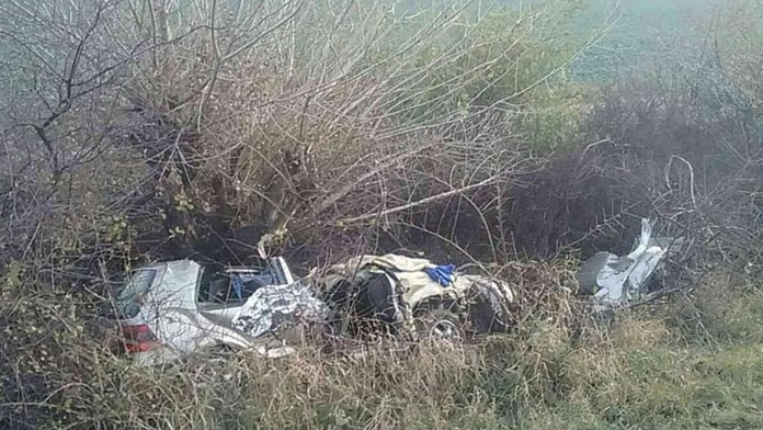 Miesto nehody na D1.